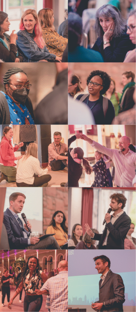 IEFG Together A collage of photos from past IEFG events.